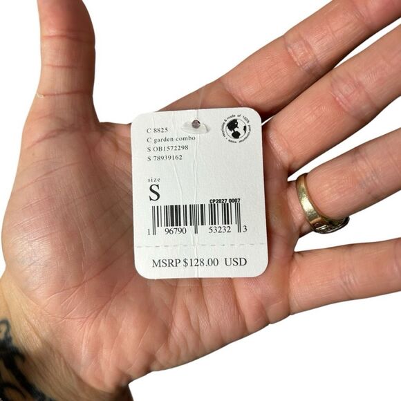 Free People Chloe One-Shoulder Long Sleeve Minidress Size S Asymmetrical Whimsy - Picture 11 of 16